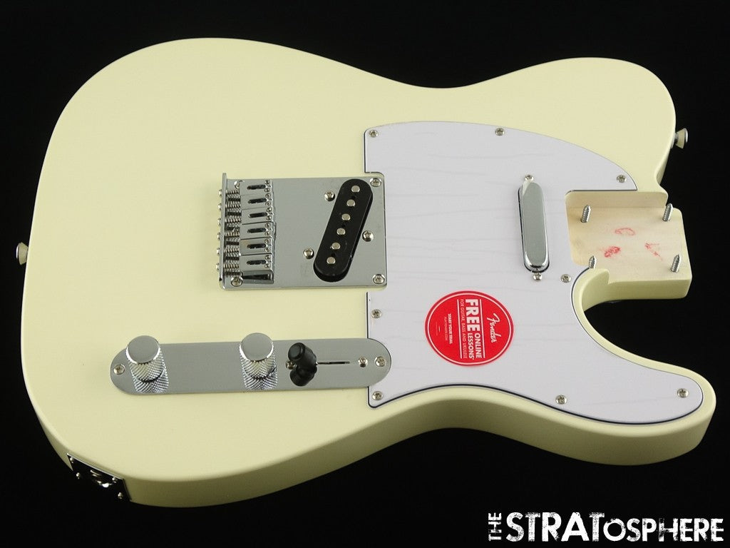 Fender Squier Affinity Series Telecaster Tele LOADED BODY, Olympic White