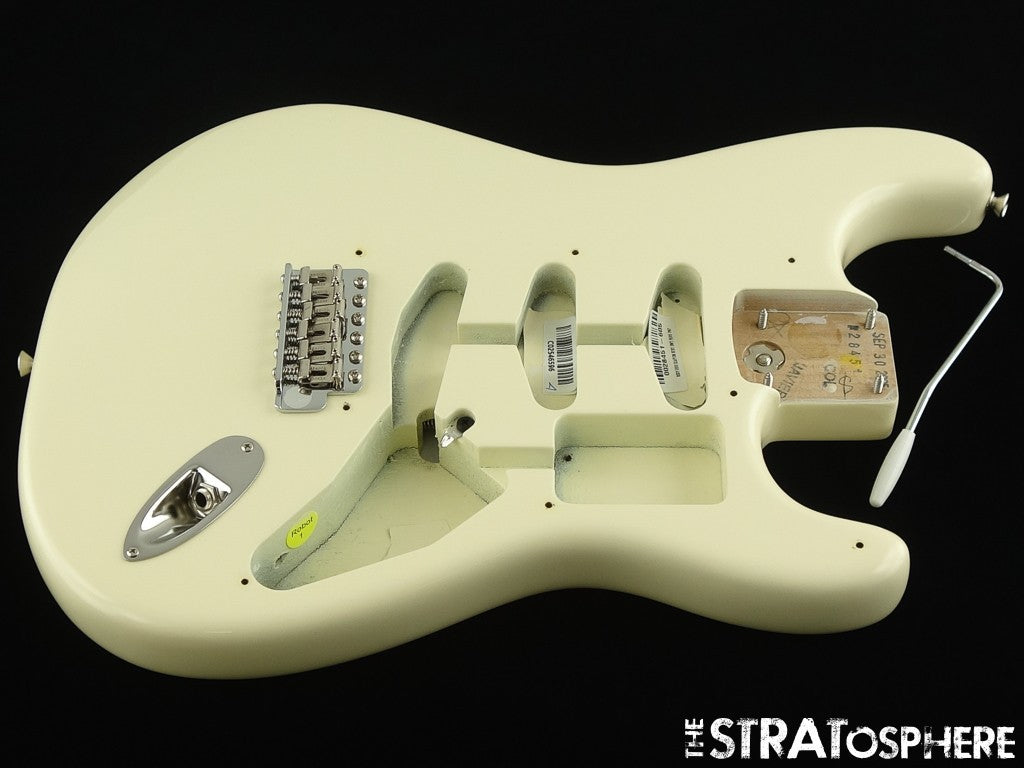 American Fender CLAPTON Strat BODY & HARDWARE USA Stratocaster Olympic White