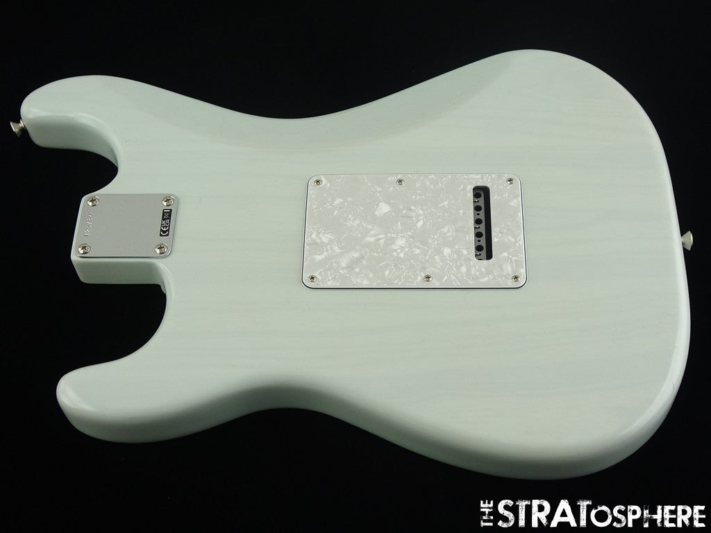 USA Fender Kenny Wayne Shepherd Strat BODY & HARDWARE Chambered Ash Sonic Blue