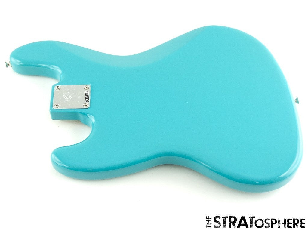Fender Player II Jazz J Bass BODY + HARDWARE, Modern Guitar Parts Aquatone Blue