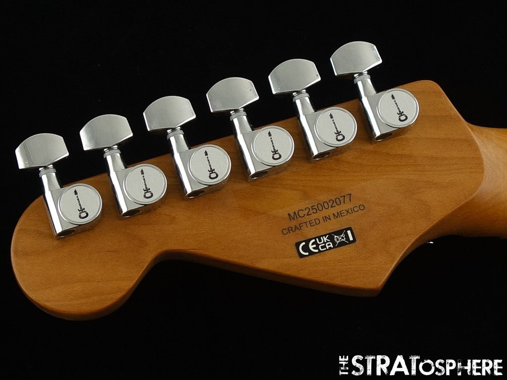Charvel Pro Mod Plus San Dimas NECK & LOCKING TUNERS, Caramelized Maple