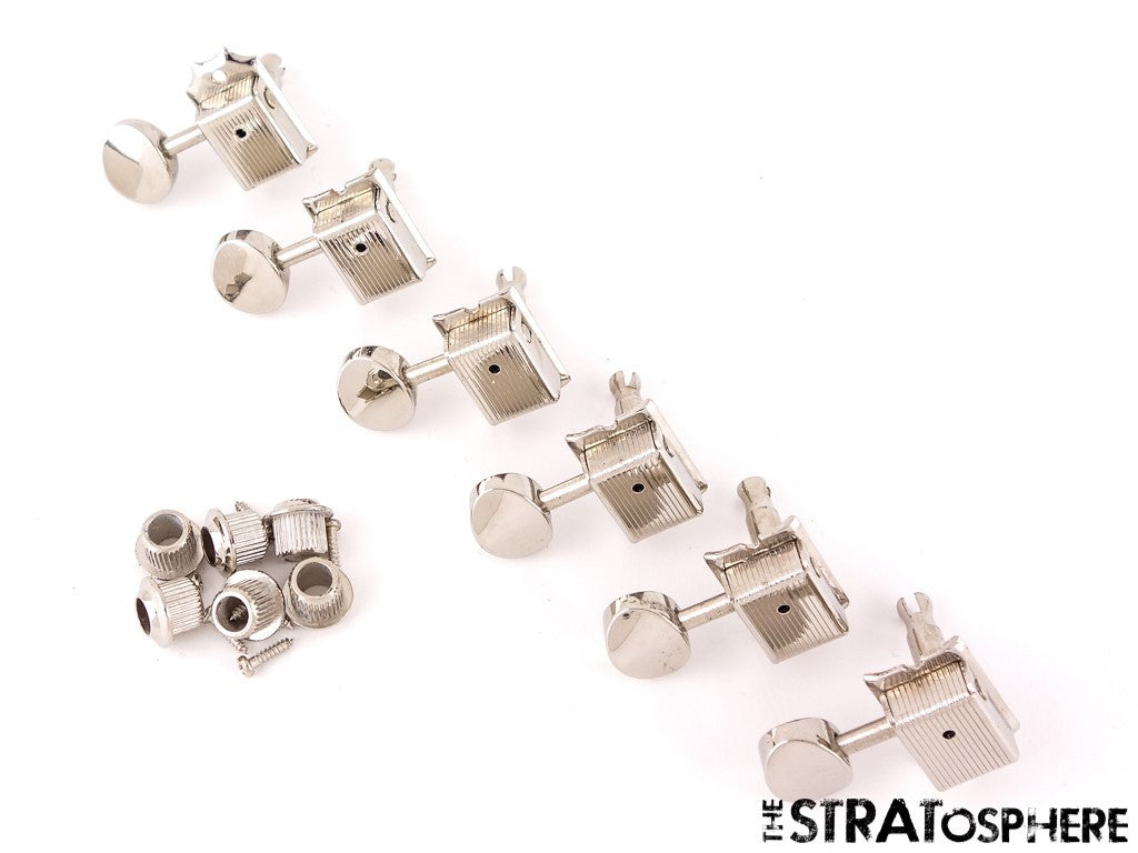 LEFTY Fender Squier Classic Vibe 50s RI Strat Tele TUNERS Tuning Pegs Guitar