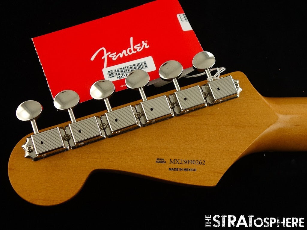 Fender Vintera II 50s RI Stratocaster Strat NECK + TUNERS, 1950s Maple Soft V