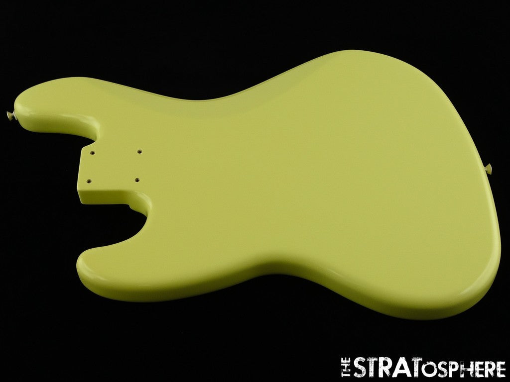 Fender Player II Jazz J BASS BODY, Guitar Alder, Modern Hialeah Yellow