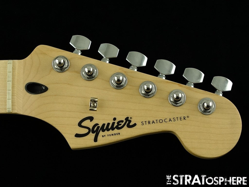 Fender Squier Sonic Series Strat, NECK & TUNERS Guitar Part MN Maple!