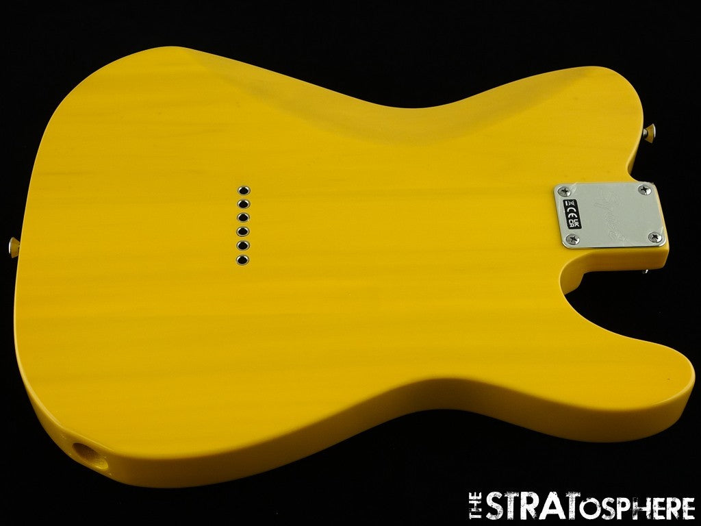 Fender LEFTY Squier Affinity Telecaster Tele BODY +HARDWARE, Butterscotch Blonde