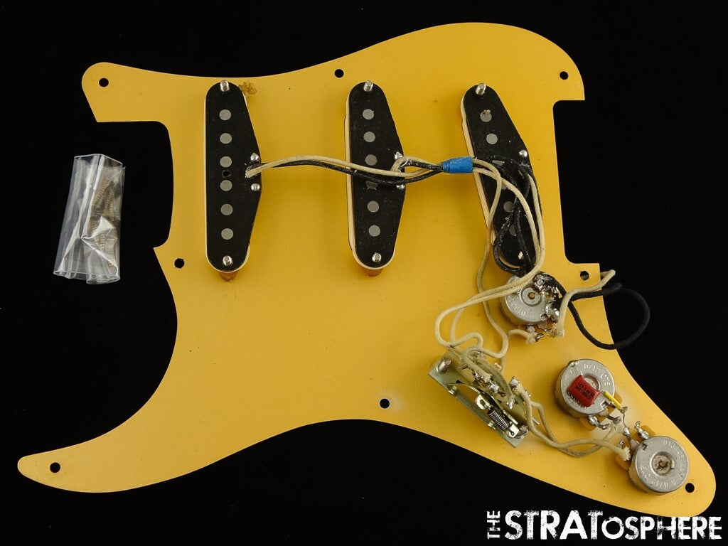 Fender USA Custom Shop '56 Heavy Relic Strat LOADED PICKGUARD Gold Anodized.
