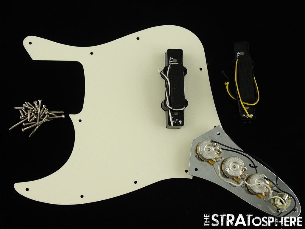 Fender Player II Jazz Bass LOADED PICKGUARD, Guitar, Alnico 5 Parchment 3 Ply!