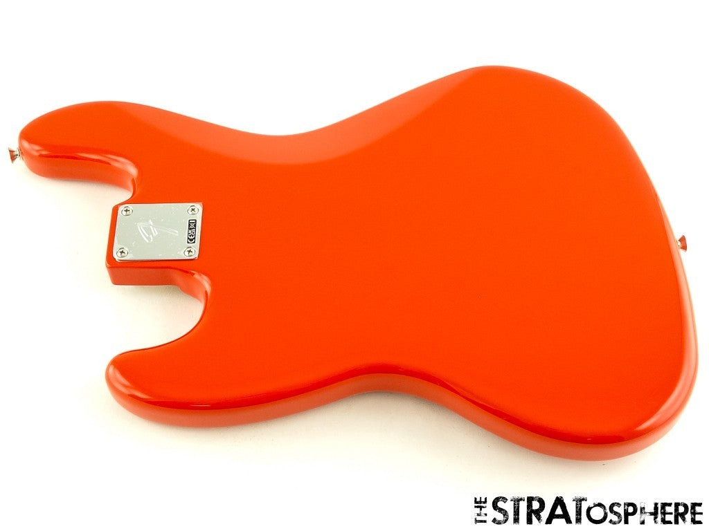 Fender Player II Jazz J Bass BODY + HARDWARE, Modern Guitar Parts Coral Red
