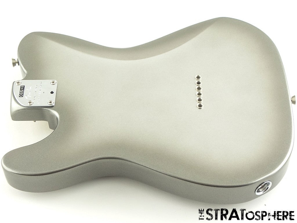 Fender American Professional II Deluxe Tele LOADED BODY, Mercury.