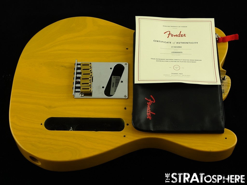Fender American Ultra Luxe Vintage 50s Tele BODY & HARDWARE Butterscotch Blonde