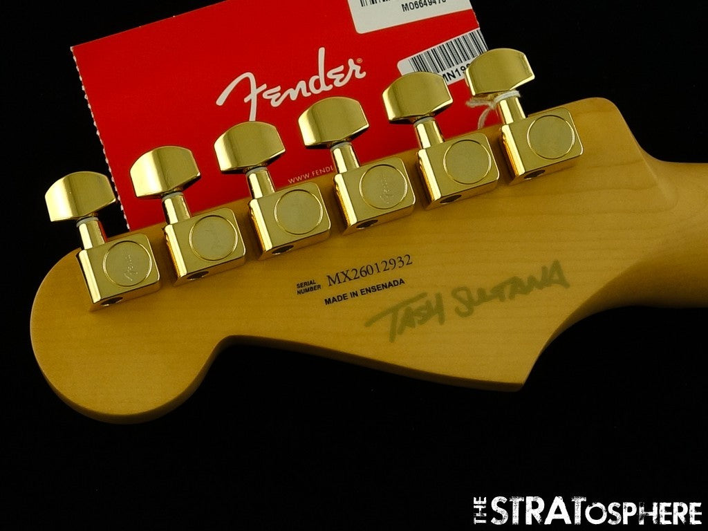 Fender Tash Sultana Stratocaster Strat NECK & GOLD TUNERS, Modern C Shape Maple.