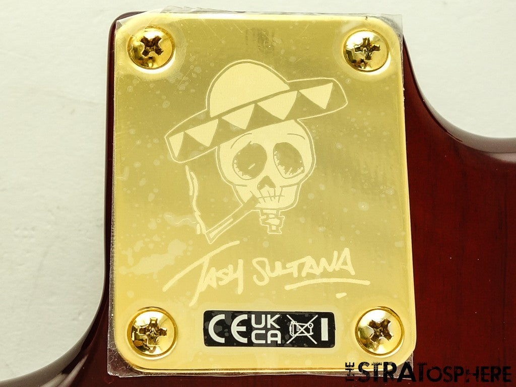 Fender Tash Sultana Stratocaster Strat LOADED BODY, Double Tap Trans Cherry