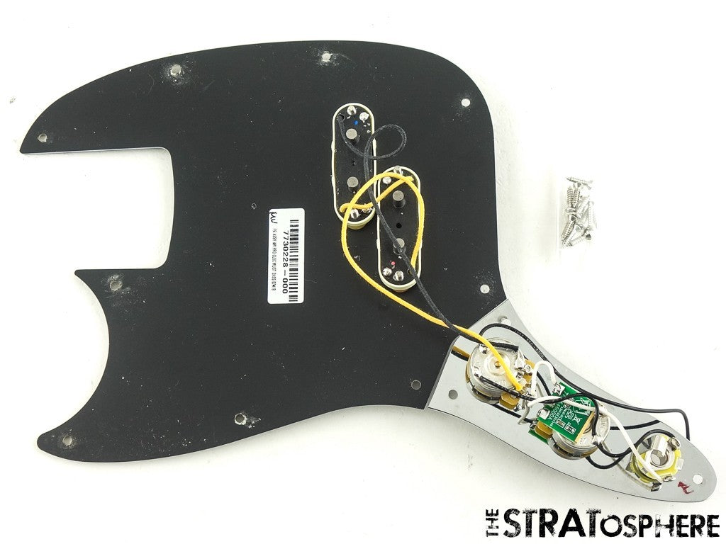 Fender American Professional Classic Mustang Bass LOADED PICKGUARD, Greasebucket