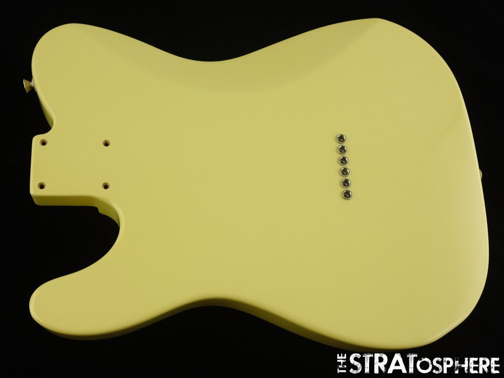 Fender Player II Telecaster HH Tele, BODY Guitar Part Alder Hialeah Yellow.