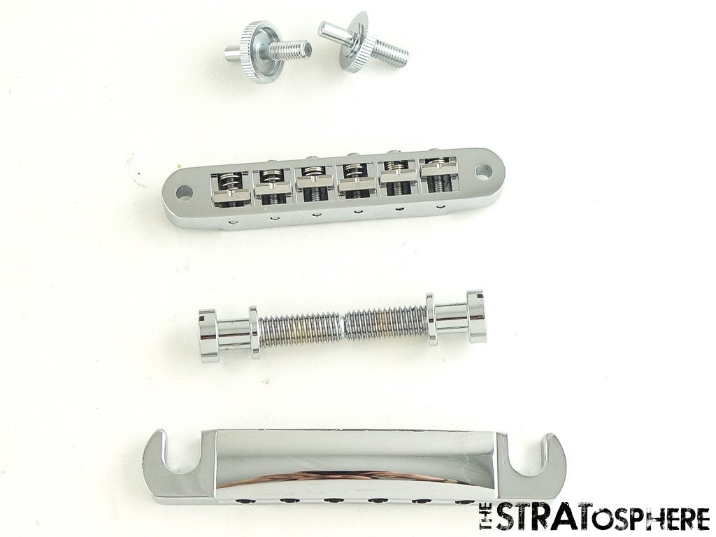 Fender Squier Affinity Starcaster Deluxe Adjustable BRIDGE & Stopbar Tailpiece.