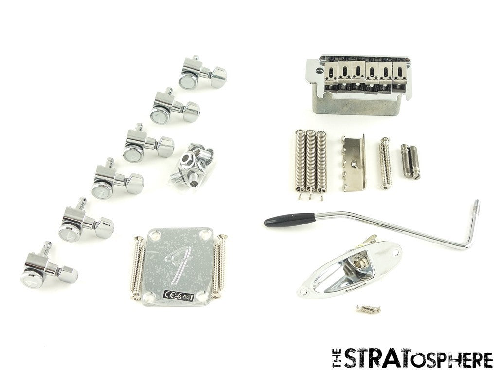 Fender Player II Modified Strat, HARDWARE SET TREMOLO TUNERS JACK PLATE