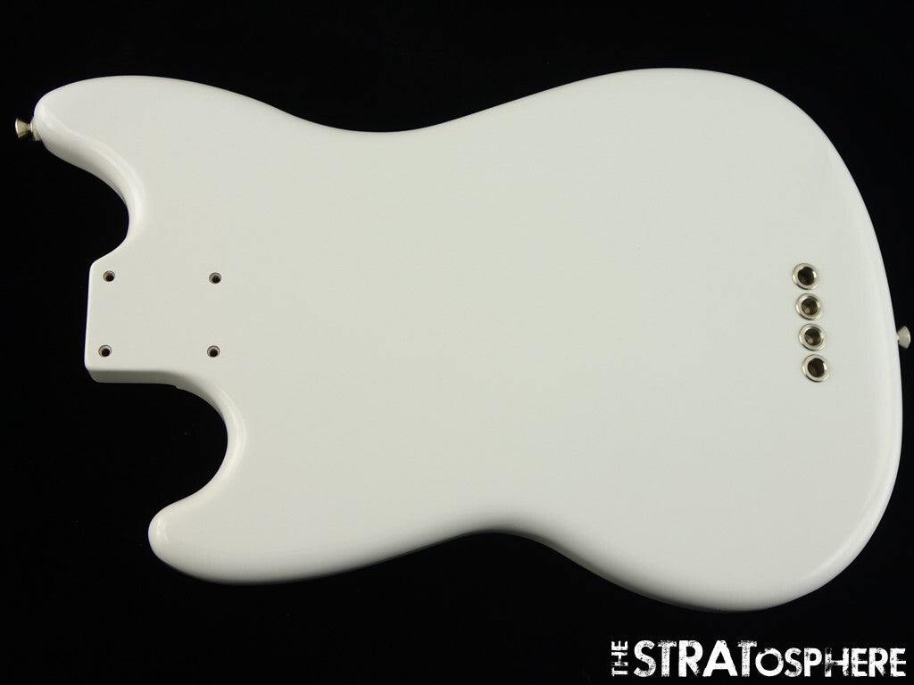 Fender American Performer Mustang Bass BODY USA Part Arctic White