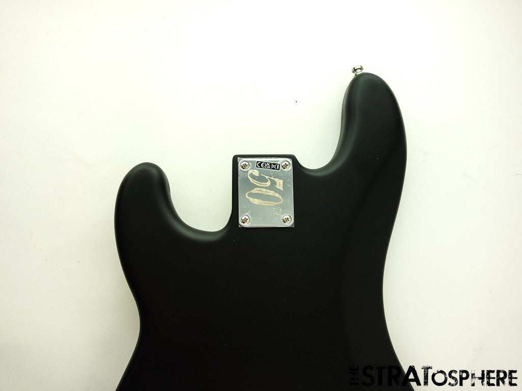 Fender Ltd 50th Anniversary Steve Harris Precision Bass LOADED BODY Satin Black