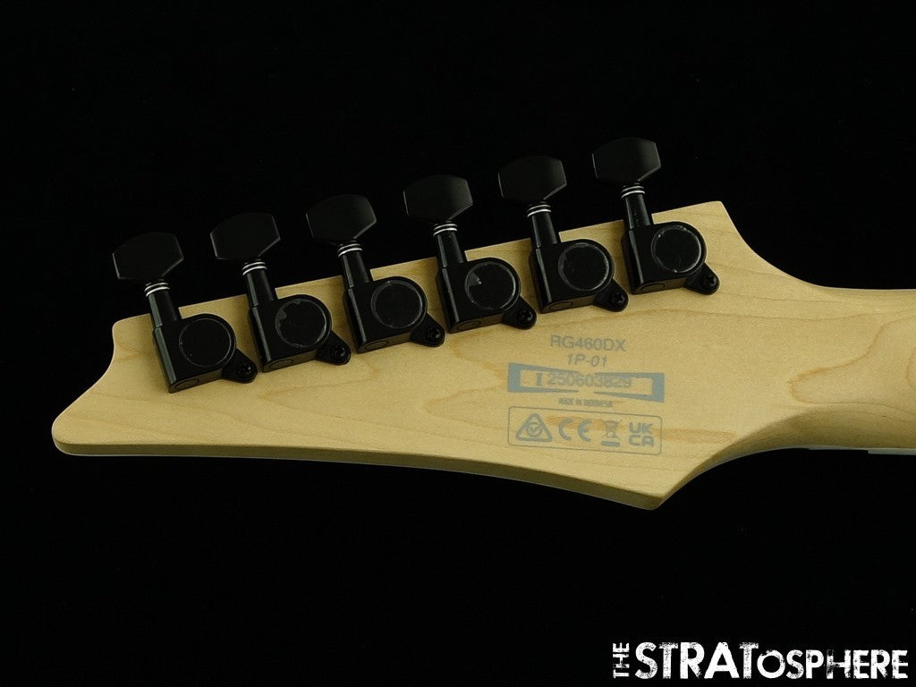 Ibanez RG460DX Wizard III NECK & TUNERS 15.75'' Radius Jumbo Frets Locking Nut