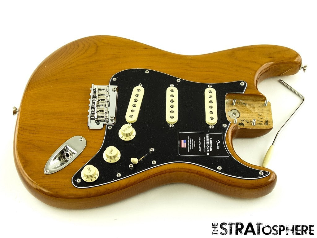 Fender American Professional II Stratocaster, LOADED BODY, Strat Roasted Pine
