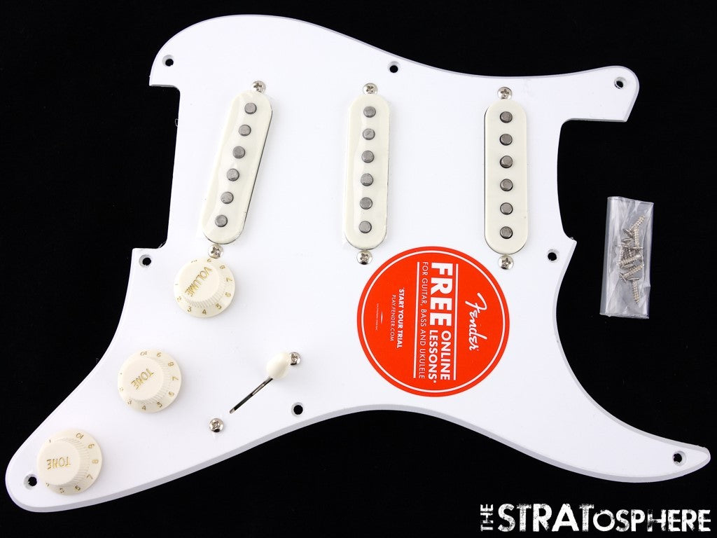 Fender Squier 50s Strat, LOADED PICKGUARD * Fender Designed Alnico