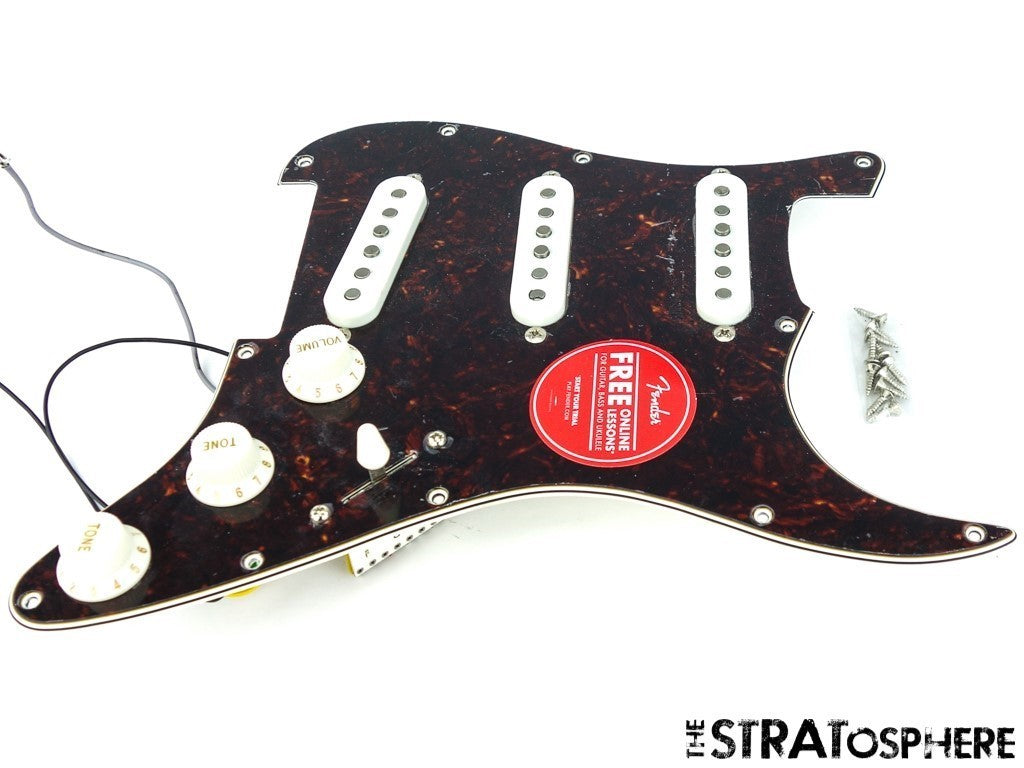 Fender Squier Classic Vibe 70s Strat LOADED PICKGUARD Alnico Pickups Tortoise