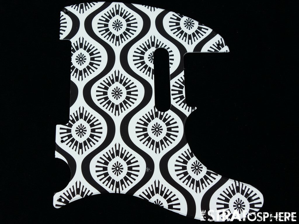 *NEW Telecaster PICKGUARD for Fender USA Vintage Tele 5 Hole Lashes Print