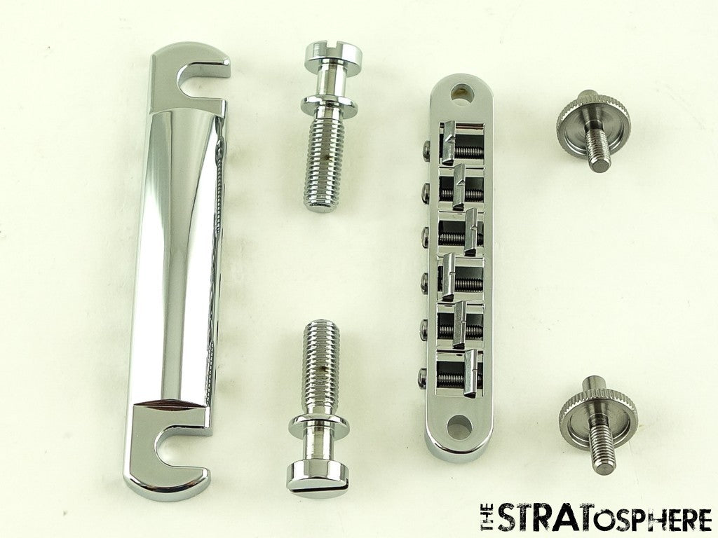 USED Gibson Tune-O-Matic Bridge Tailpiece Les Paul Music City Special.