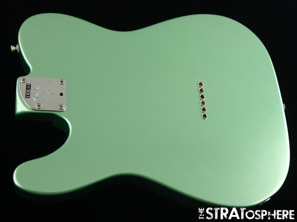 Fender American Professional II Telecaster LOADED BODY, Tele Mystic Surf Green.