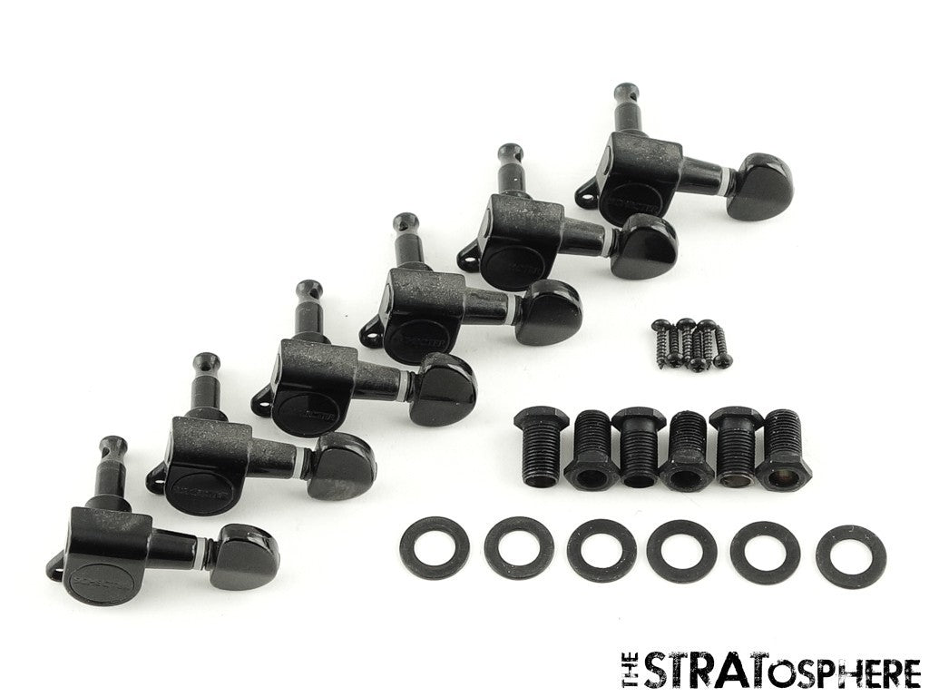 USED SCHECTER SUN VALLEY SUPER SHREDDER TUNERS, Tuning Pegs, BLACK