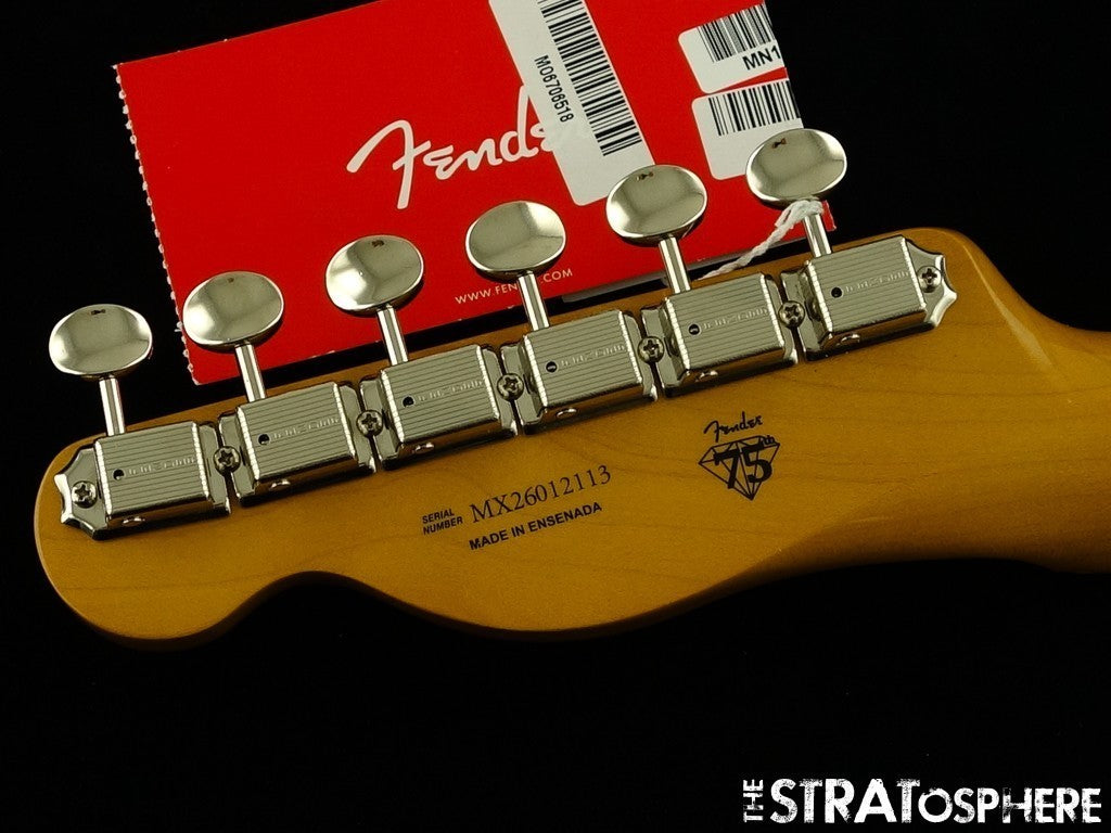 Fender Vintera III Late 50s Telecaster Tele NECK w/ TUNERS, Late 50s, ''V'' Maple.