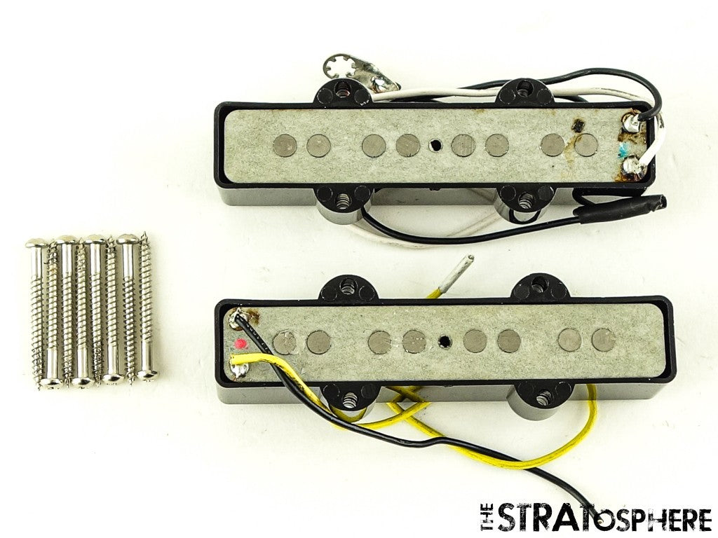 USED Fender V-Mod Jazz Bass PICKUPS Pickup Set J Bass Guitar