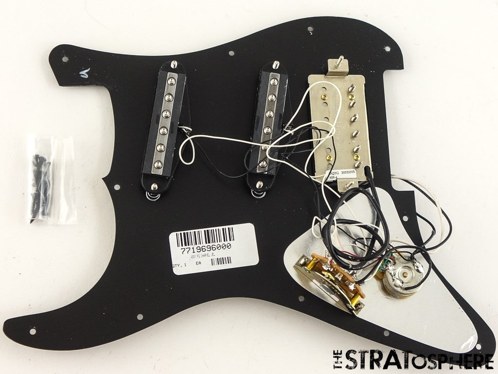 Charvel Jake E Lee So-Cal HSS HT LOADED PICKGUARD, Seymour Duncan Dimarzio Black