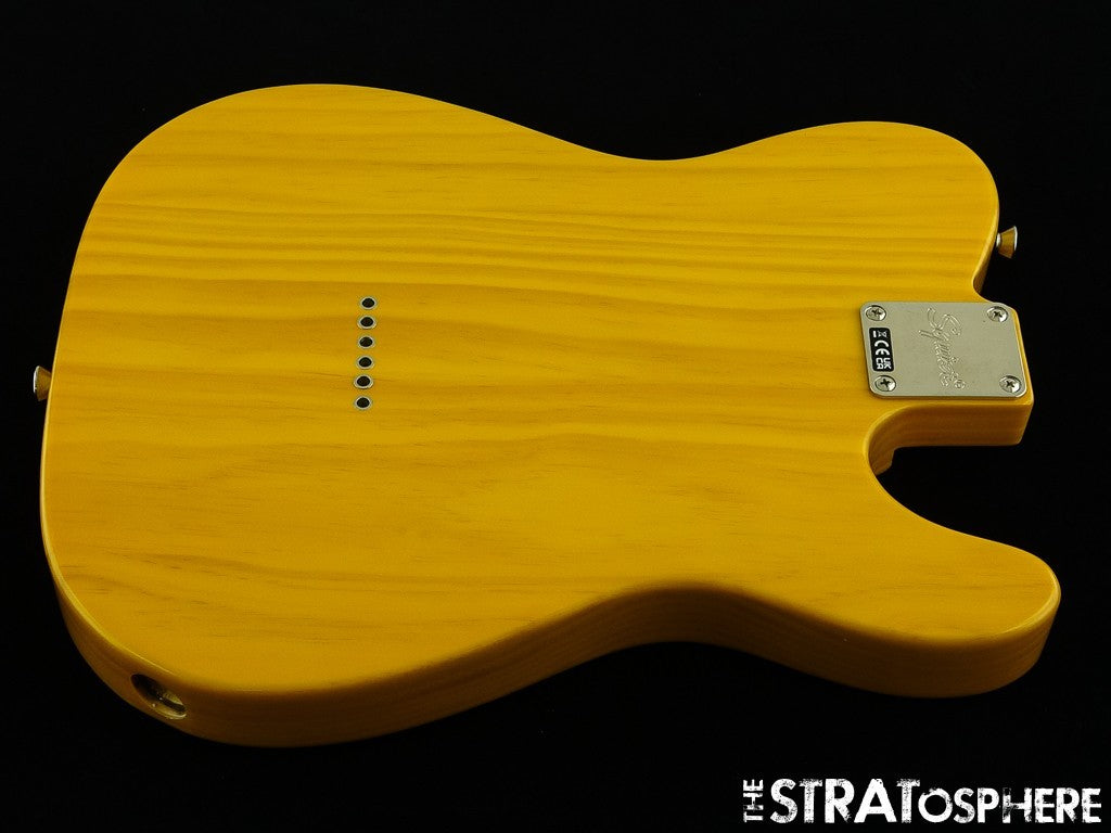LEFTY Fender Squier Classic Vibe 50s Telecaster BODY & HARDWARE Butterscotch BLD