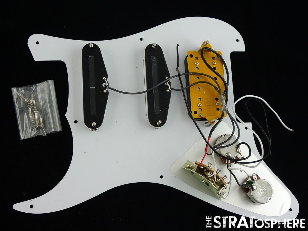Fender Squier Affinity Strat Junior HSS LOADED PICKGUARD Stratocaster, Guitar