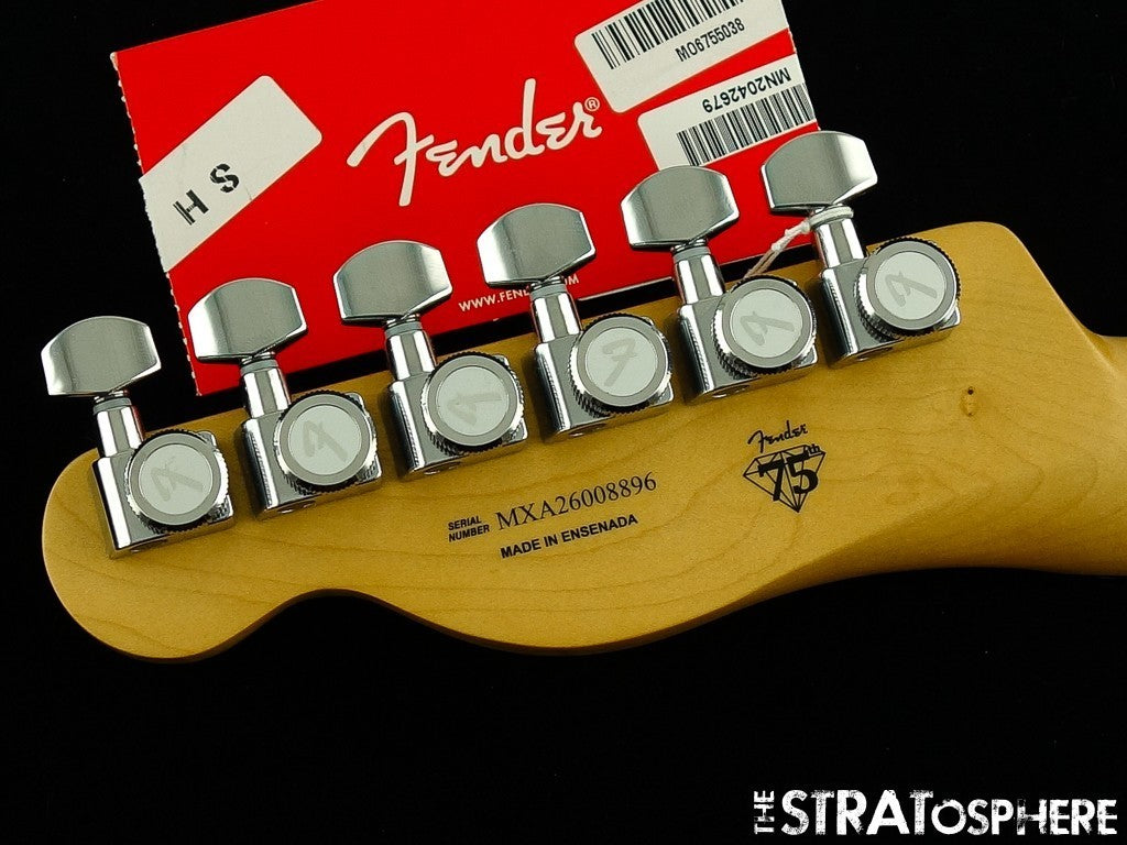 Fender Player II Modified Tele, NECK & LOCKING TUNERS Rolled Edges ''C'', Rosewood