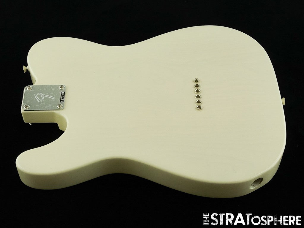 Fender Player II Telecaster Tele BODY HARDWARE Chambered Ash, White Blonde