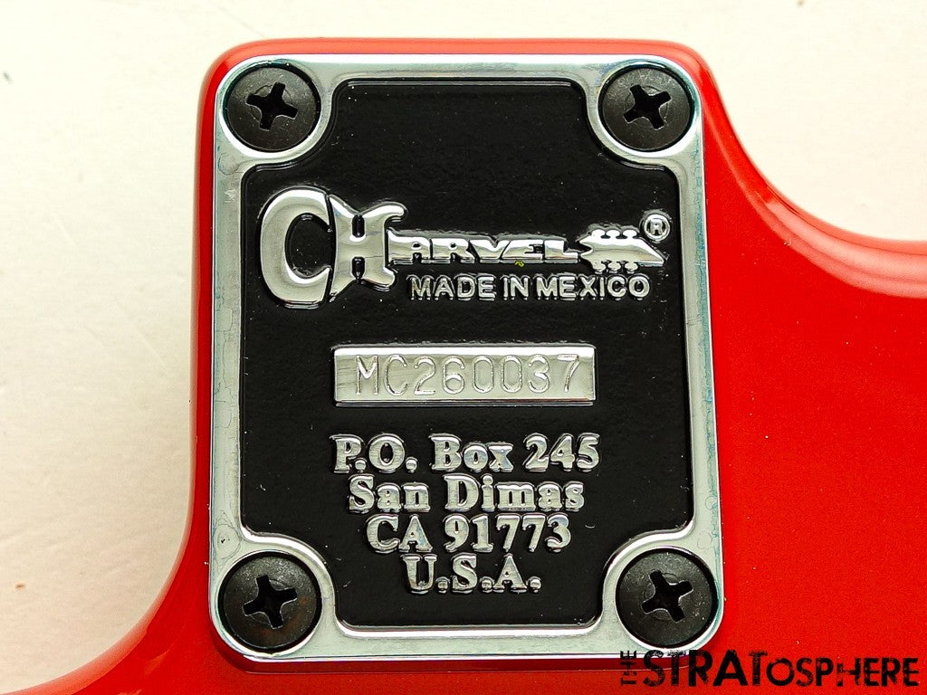 Charvel So-Cal 4 SC4 Pro Mod BODY & HARDWARE Floyd Rose, Gloss Racing Red