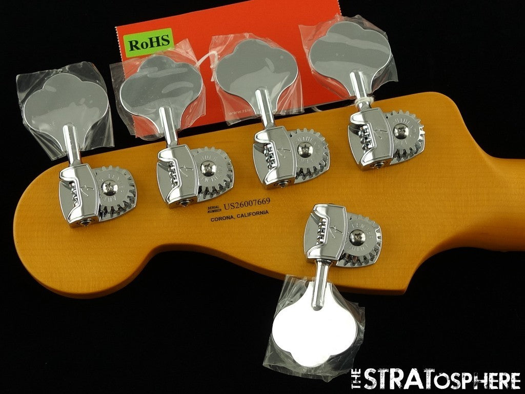 Fender American Ultra II Jazz BASS V 5 String NECK + TUNERS, Modern ''D'', Maple!