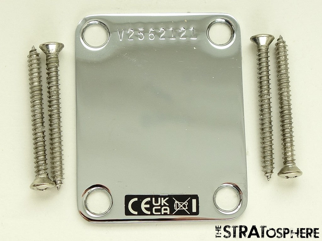 Fender AV II American Vintage 65 Stratocaster Strat, NECK PLATE, 1965 Serial #