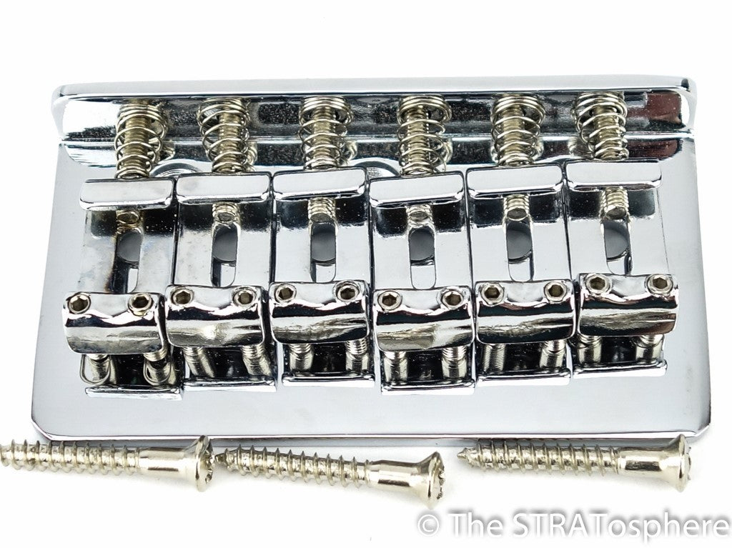 Fender Chris Shiflett Telecaster Tele BRIDGE Guitar Parts, Chrome.