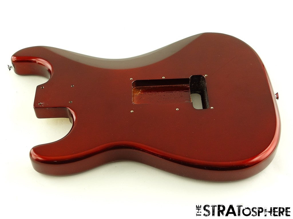 Fender Standard Stratocaster Strat BODY Guitar Part Poplar, Candy Cola