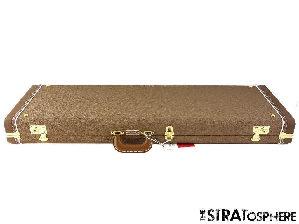 Fender AV II 1961 American Vintage Strat Tele Brown HARDSHELL CASE!