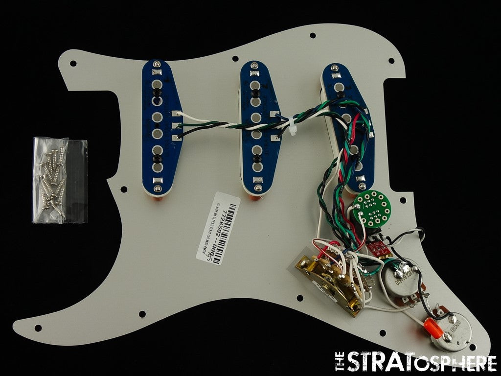 Fender American Ultra II Stratocaster LOADED PICKGUARD, Strat S1 Noiseless, USA!
