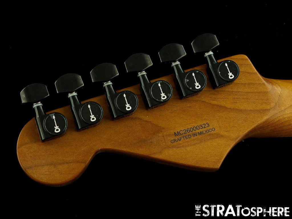 Charvel Pro Mod Plus San Dimas HH FLOYD ROSE NECK TUNERS Caramelized Maple EBONY