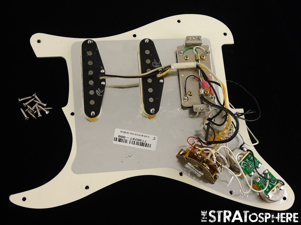 Fender American Professional Classic Strat HSS LOADED PICKGUARD, Tortoise.