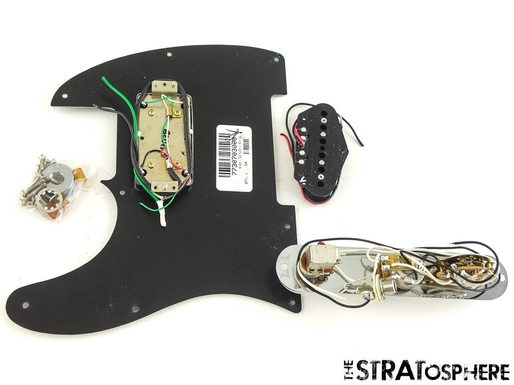 Fender Player II Modified Tele, SH LOADED PICKGUARD, Knobs, Noiseless Black