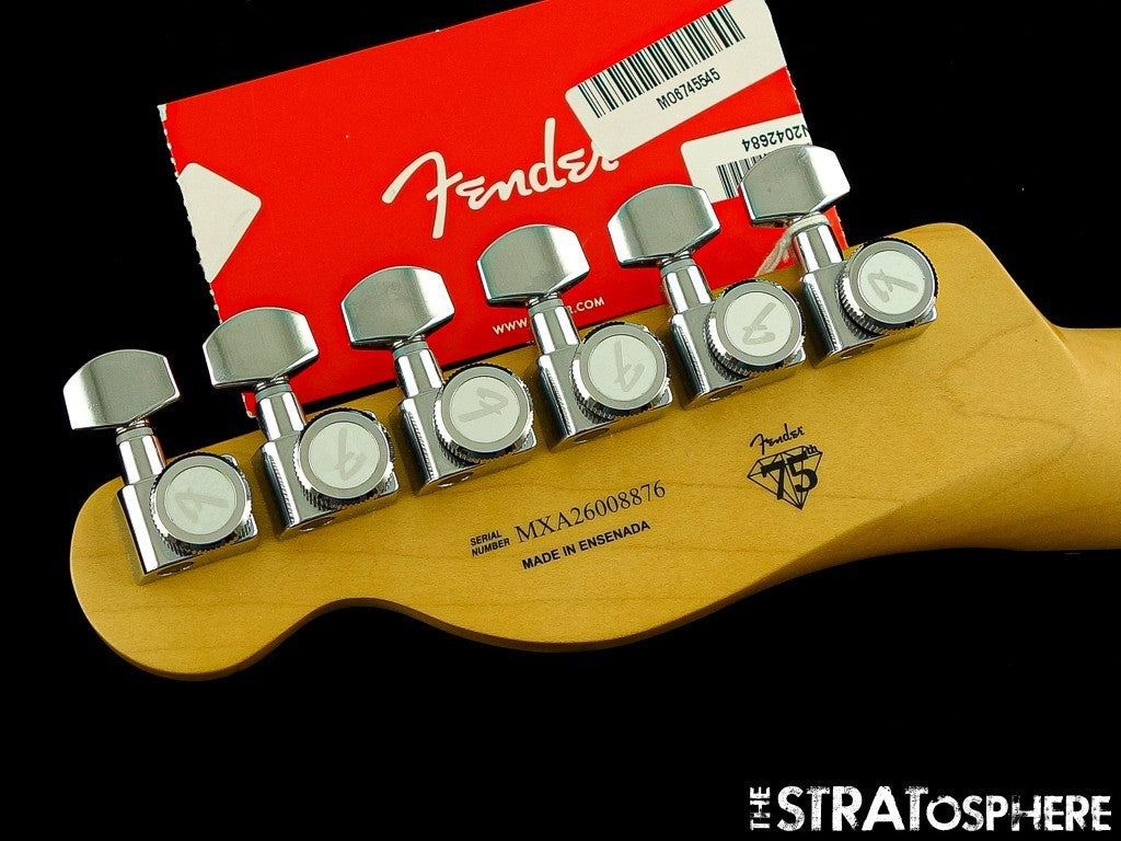 Fender Player II Modified Tele, NECK & LOCKING TUNERS Rolled Edges ''C'', Rosewood