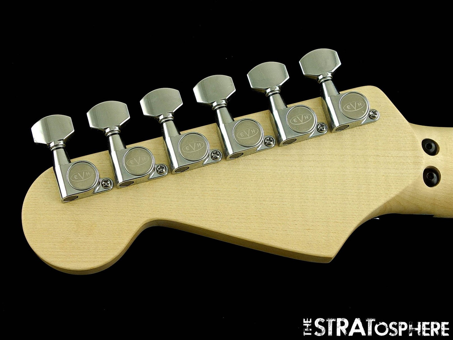 Eddie Van Halen EVH Striped Circles NECK + TUNERS, Quartersawn Maple Compound